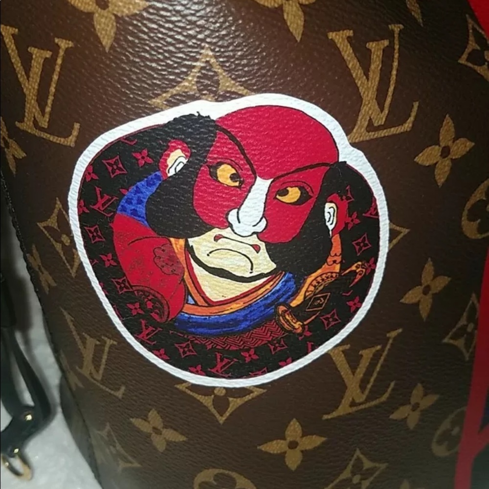 Limited Edition Louis Vuitton Kabuki Neverfull Bag - Picture 7 of 8